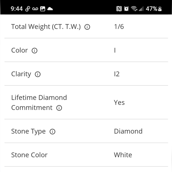 Helzberg 1/6 Carat T.W. Diamond and Lab Created Ruby Heart Ring, Size 7 - Picture 6 of 7